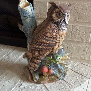 Ezra Brooks Owl decanter